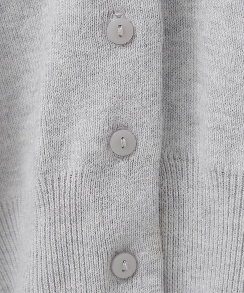 BAYFLOW（ベイフロー）の「[スタイルアップ見え]リブニットショートパーカー（パーカー・レディース・ブラック/グレー/オフホワイト・FREE）」の19枚目の写真