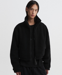 DEFINE（ディファイン）の「ベースフリースジャケット ブラック（その他アウター）」