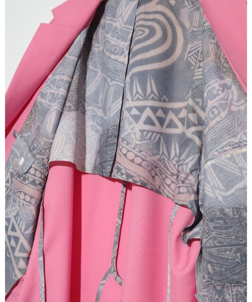 NISHIMOTO IS THE MOUTH(ニシモト イズ ザ マウス)の「JACKET | NISHIMOTO IS THE MOUTH(テーラードジャケット・メンズ・ピンク/ブラック・(S/M)/L/XL)」の11枚目の写真