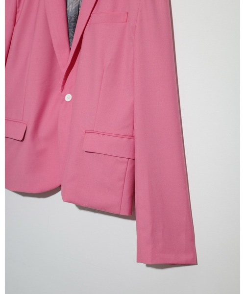 NISHIMOTO IS THE MOUTH(ニシモト イズ ザ マウス)の「JACKET | NISHIMOTO IS THE MOUTH(テーラードジャケット・メンズ・ピンク/ブラック・(S/M)/L/XL)」の5枚目の写真