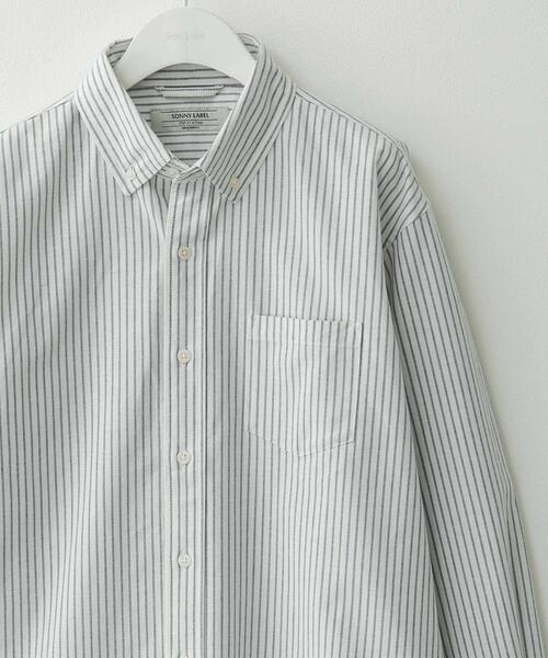 URBAN RESEARCH Sonny Label(アーバンリサーチサニーレーベル)の「抗菌オックスボタンダウン長袖シャツ(シャツ/ブラウス・メンズ・ホワイト系その他/ホワイト/ブルー系その他/ネイビー/ブルー・SMALL/X-LARGE/LARGE/MEDIUM)」の3枚目の写真