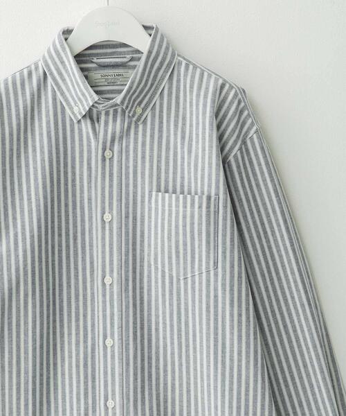 URBAN RESEARCH Sonny Label(アーバンリサーチサニーレーベル)の「抗菌オックスボタンダウン長袖シャツ(シャツ/ブラウス・メンズ・ホワイト系その他/ホワイト/ブルー系その他/ネイビー/ブルー・SMALL/X-LARGE/LARGE/MEDIUM)」の5枚目の写真