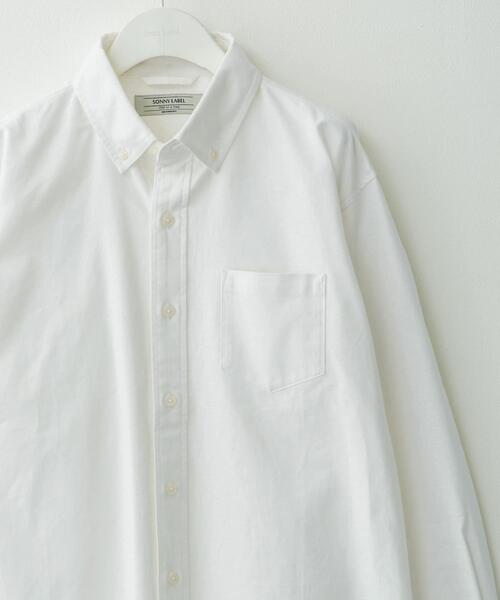 URBAN RESEARCH Sonny Label(アーバンリサーチサニーレーベル)の「抗菌オックスボタンダウン長袖シャツ(シャツ/ブラウス・メンズ・ホワイト系その他/ホワイト/ブルー系その他/ネイビー/ブルー・SMALL/X-LARGE/LARGE/MEDIUM)」の2枚目の写真