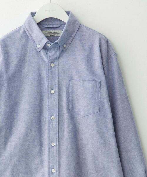 URBAN RESEARCH Sonny Label(アーバンリサーチサニーレーベル)の「抗菌オックスボタンダウン長袖シャツ(シャツ/ブラウス・メンズ・ホワイト系その他/ホワイト/ブルー系その他/ネイビー/ブルー・SMALL/X-LARGE/LARGE/MEDIUM)」の4枚目の写真