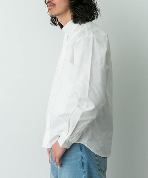 URBAN RESEARCH Sonny Label(アーバンリサーチサニーレーベル)の「抗菌オックスボタンダウン長袖シャツ(シャツ/ブラウス・メンズ・ホワイト系その他/ホワイト/ブルー系その他/ネイビー/ブルー・SMALL/X-LARGE/LARGE/MEDIUM)」の9枚目の写真