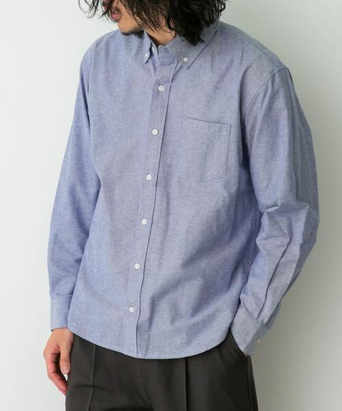 URBAN RESEARCH Sonny Label(アーバンリサーチサニーレーベル)の「抗菌オックスボタンダウン長袖シャツ(シャツ/ブラウス・メンズ・ホワイト系その他/ホワイト/ブルー系その他/ネイビー/ブルー・SMALL/X-LARGE/LARGE/MEDIUM)」の15枚目の写真