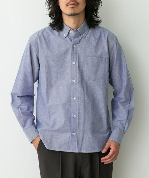URBAN RESEARCH Sonny Label(アーバンリサーチサニーレーベル)の「抗菌オックスボタンダウン長袖シャツ(シャツ/ブラウス・メンズ・ホワイト系その他/ホワイト/ブルー系その他/ネイビー/ブルー・SMALL/X-LARGE/LARGE/MEDIUM)」の17枚目の写真