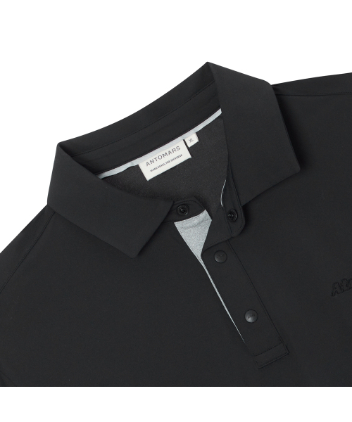 ATMS ポロ メンズ - ブラック