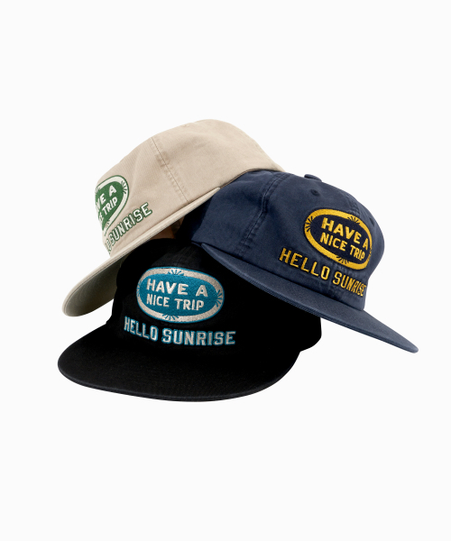 HELLO SUNRISE(ハローサンライズ)の「HNT Oval Logo RX Fit 6P Cap_Beige(キャップ・レディース・Beige・OS)」の5枚目の写真