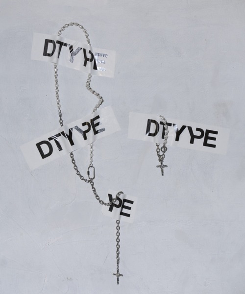 DTYYPE（ドタイプ）の「パールチェーンクロスチャームブレスレット（ブレスレット・レディース・シルバー・FREE）」の5枚目の写真