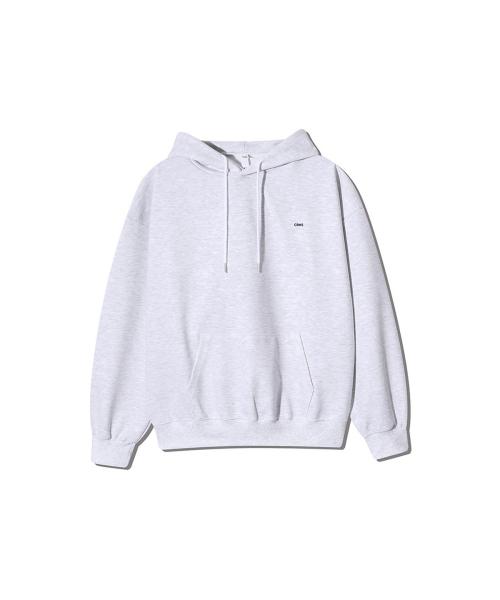 CREEDMENS(クリードマンズ)の「crms マイクロロゴフードパーカー(ホワイトメランジ)(パーカー・メンズ・その他・M/L)」の1枚目の写真