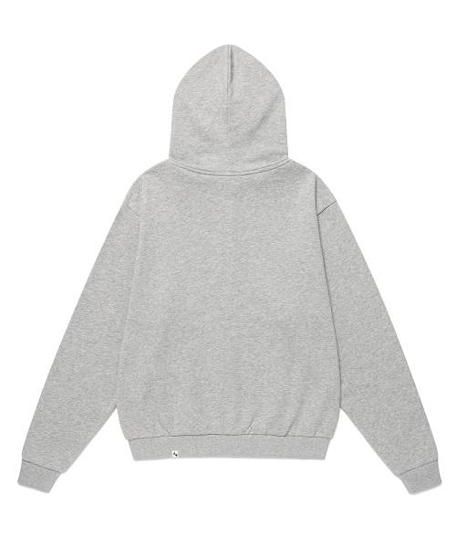 Cavish(カビシ)の「TWIN STAR ZIP UP HOODIE GREY(CV2FFUM498A)(パーカー・レディース・グレー・S/M/L)」の5枚目の写真