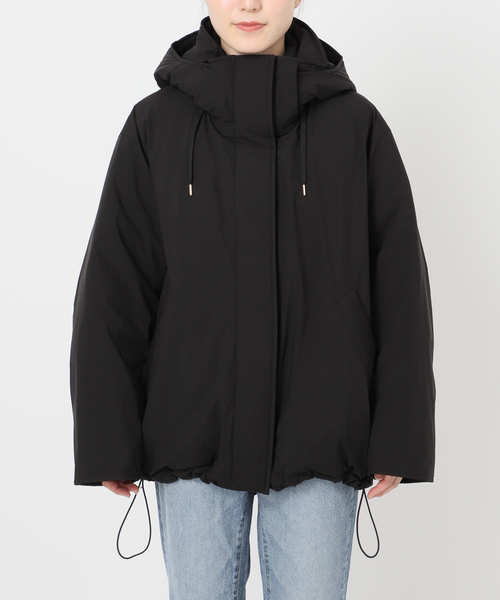 Spick & Span（スピックアンドスパン）の「《追加2》2WAY撥水ダウンハーフコート（ダウンジャケット/コート・レディース・ブラウン系その他/ブラック・38/36/34）」の19枚目の写真