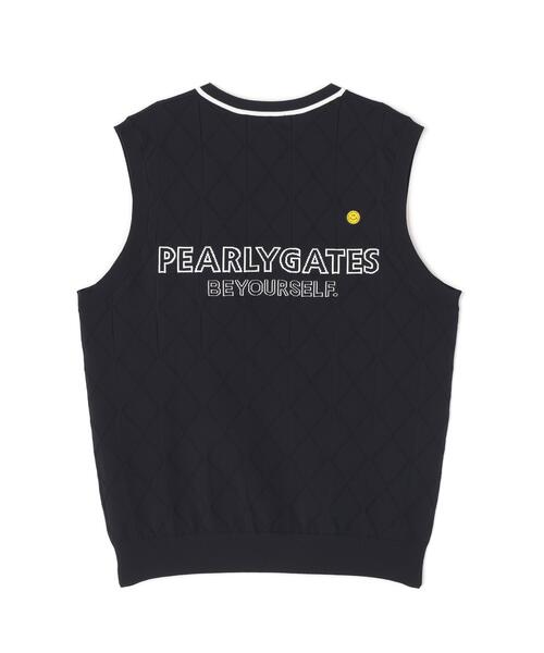 PEARLY GATES(パーリーゲイツ)の「【PEARLY GATES】PG is PG ロゴジャガードVネックニットベストプルオーバー(ベスト・メンズ・グリーン/ホワイト/ネイビー・MEDIUM/X-LARGE/LARGE/XX-LARGE)」の17枚目の写真