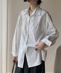 刺繍入りデザインシャツ