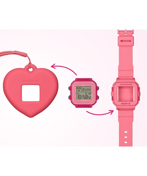 G-SHOCK(ジーショック)の「BABY-G/ベイビージー 腕時計 "BABY-G+PLUS" BGD-10KH-1JR(デジタル腕時計・レディース・ブラック・FREE)」の17枚目の写真