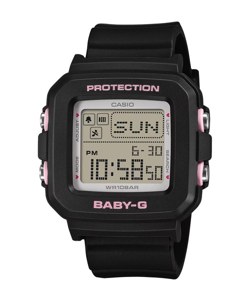 G-SHOCK(ジーショック)の「BABY-G/ベイビージー 腕時計 "BABY-G+PLUS" BGD-10KH-1JR(デジタル腕時計・レディース・ブラック・FREE)」の3枚目の写真