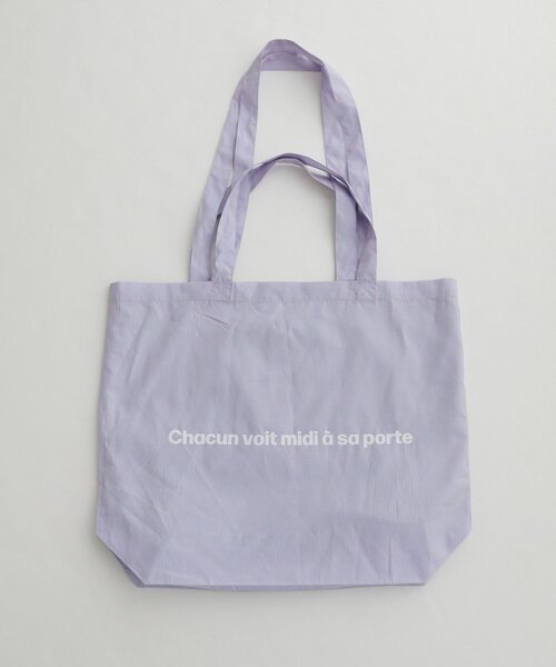 DISCOAT（ディスコート）の「ストライプロゴトートバッグ（トートバッグ・レディース・ピンク/ブラウン/ホワイト/イエロー・FREE）」の11枚目の写真