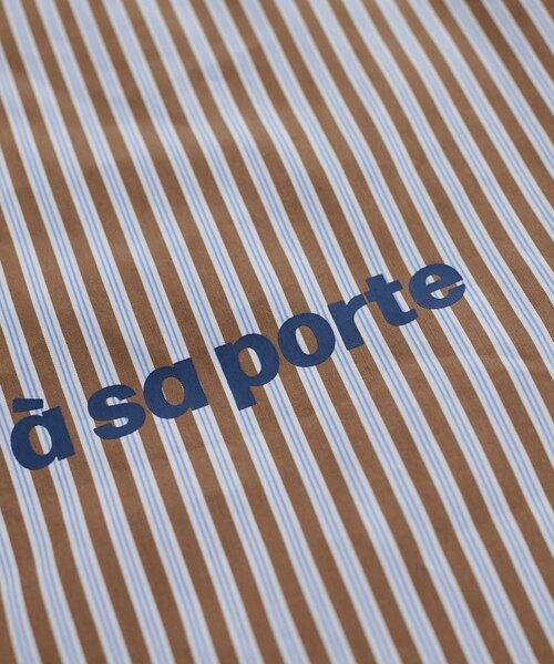 DISCOAT（ディスコート）の「ストライプロゴトートバッグ（トートバッグ・レディース・ピンク/ブラウン/ホワイト/イエロー・FREE）」の15枚目の写真