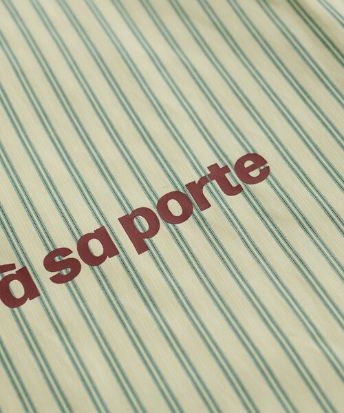 DISCOAT（ディスコート）の「ストライプロゴトートバッグ（トートバッグ・レディース・ピンク/ブラウン/ホワイト/イエロー・FREE）」の18枚目の写真