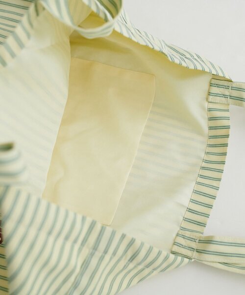 DISCOAT（ディスコート）の「ストライプロゴトートバッグ（トートバッグ・レディース・ピンク/ブラウン/ホワイト/イエロー・FREE）」の22枚目の写真