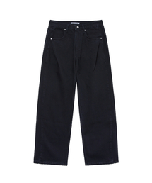CHIN DOWN（チンダウン）の「BOY DENIM PANELLED (BLACK BLACK)（デニムパンツ）」