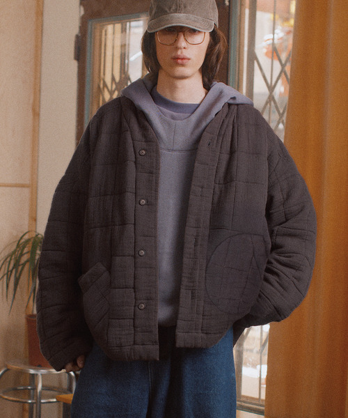 WISM(ウィズム)の「subtlebody / サトルボディ Nook Quilted Jacket(その他アウター・メンズ・ブラウン・MEDIUM)」の1枚目の写真