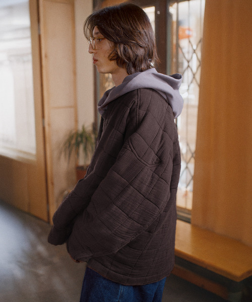WISM(ウィズム)の「subtlebody / サトルボディ Nook Quilted Jacket(その他アウター・メンズ・ブラウン・MEDIUM)」の3枚目の写真