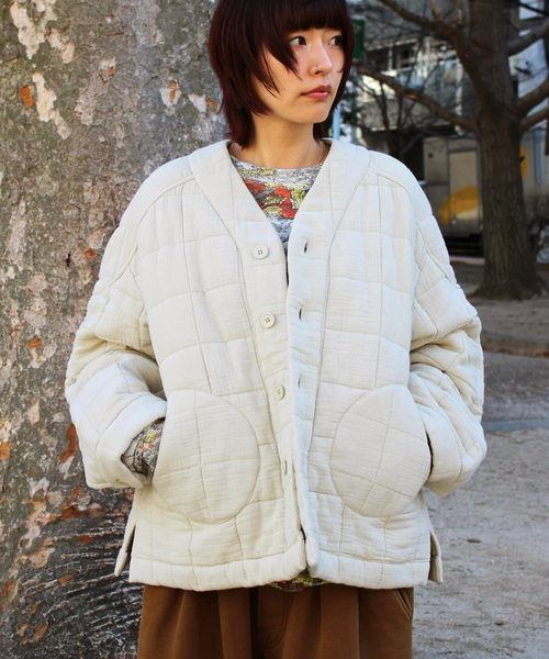 WISM(ウィズム)の「subtlebody / サトルボディ Nook Quilted Jacket(その他アウター・メンズ・ブラウン・MEDIUM)」の6枚目の写真