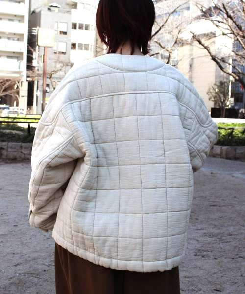 WISM(ウィズム)の「subtlebody / サトルボディ Nook Quilted Jacket(その他アウター・メンズ・ブラウン・MEDIUM)」の7枚目の写真