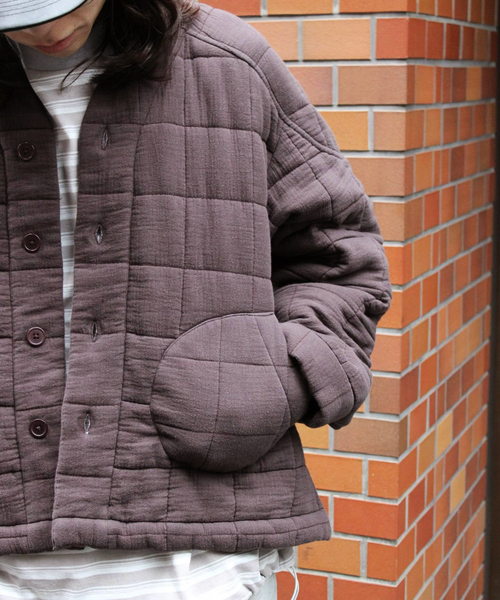 WISM(ウィズム)の「subtlebody / サトルボディ Nook Quilted Jacket(その他アウター・メンズ・ブラウン・MEDIUM)」の21枚目の写真