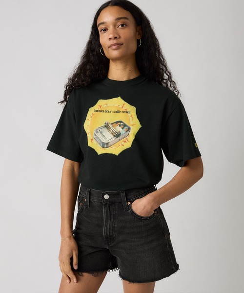 Levi's（リーバイス）の「Levi's/リーバイス Levi's(R) x BEASTIE BOYS HELLO NASTY Tシャツ（Tシャツ/カットソー・メンズ・ブラック・S/M/L/XL）」の5枚目の写真