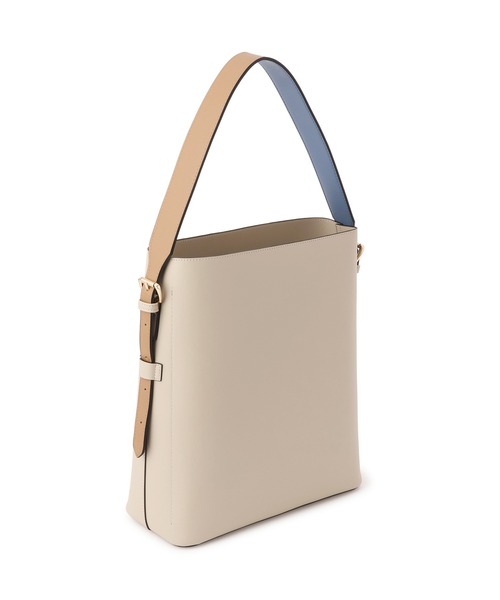 VIS（ビス）の「【WEB限定】三層構造リバーシブルハンドルバッグ/A4対応（ショルダーバッグ・レディース・ブラック/ベージュ系その他・FREE）」の4枚目の写真