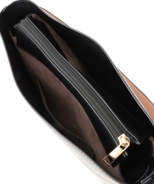 VIS（ビス）の「【WEB限定】三層構造リバーシブルハンドルバッグ/A4対応（ショルダーバッグ・レディース・ブラック/ベージュ系その他・FREE）」の16枚目の写真