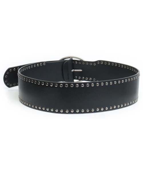 ANAP(アナップ)の「スタッズ太ベルト(ベルト・レディース・ブラウン/ブラック・F)」の12枚目の写真