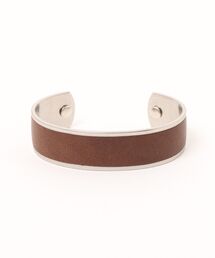 hobo（ホーボー）の「【hobo / ホーボー】BRASS BRACELET WIDE with HORSE LEATHER（ブレスレット）」