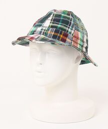 HOUSTON | 【HOUSTON】マドラスチェック　パッチワーク　ハット(ハット)