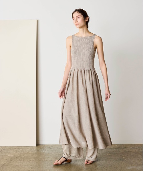セール】paper rib knit dress（ワンピース）｜WALANCE（ワランス）の