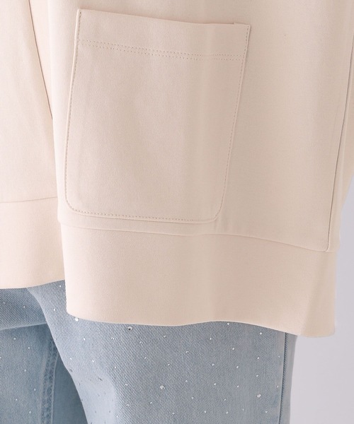 repipi armario（レピピ アルマリオ）の「【2WAY】セーラーリボンカットカーディガン（カーディガン/ボレロ・キッズ・グレー/アイボリー/ネイビー・MEDIUM/LARGE）」の11枚目の写真