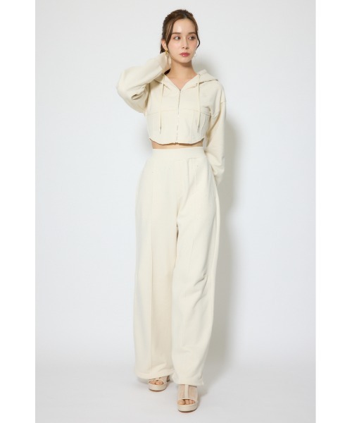rienda(リエンダ)の「【セットアップ対応】ルーズスウェットパンツ 春服(スウェットパンツ・レディース・アイボリー/ブラック/杢グレー・X-SMALL/SMALL)」の10枚目の写真