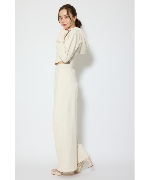 rienda(リエンダ)の「【セットアップ対応】ルーズスウェットパンツ 春服(スウェットパンツ・レディース・アイボリー/ブラック/杢グレー・X-SMALL/SMALL)」の11枚目の写真