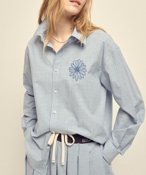 COTTON SHIRT CHECK / コットン シャツ チェック（シャツ/ブラウス