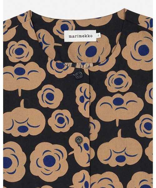 marimekko(マリメッコ)の「Taitavuus Tumma / Dress(ワンピース・レディース・ダークブラウン・38/34/36/40)」の7枚目の写真
