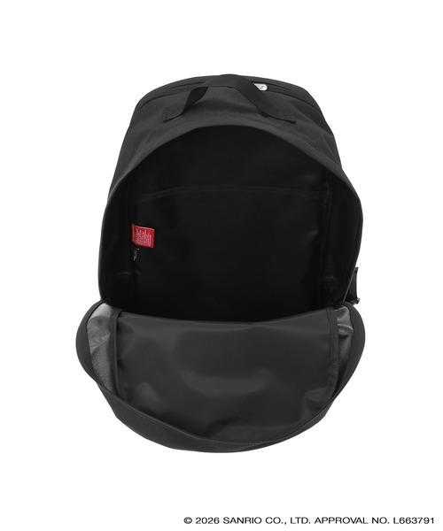 Manhattan Portage(マンハッタンポーテージ)の「TOWNSEND BACKPACK 500D CORDURA KRM(バックパック/リュック・レディース・ブラック・LARGE)」の6枚目の写真