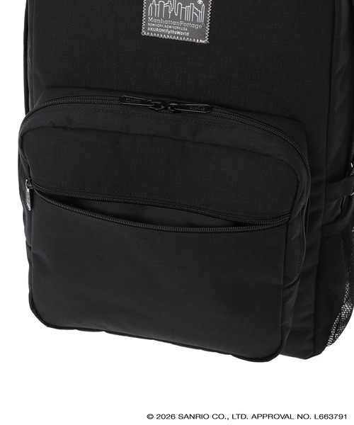 Manhattan Portage(マンハッタンポーテージ)の「TOWNSEND BACKPACK 500D CORDURA KRM(バックパック/リュック・レディース・ブラック・LARGE)」の7枚目の写真