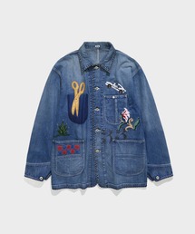 KHOKI（コッキ）の「【KHOKI / コッキ】Hand-Embroidered Denim Coverall（ブルゾン）」