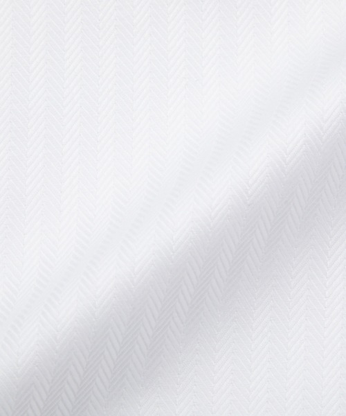 TOKYO SHIRTS(トウキョウシャツ)の「【超形態安定】 形態安定ノンアイロン ボタンダウン 長袖ビジネスワイシャツ(大きいサイズ・長いサイズ)(ビジネスシャツ・メンズ・ホワイト・首回り39cm-裄丈88cm/首回り41cm-裄丈90cm/首回り42cm-裄丈90cm/首回り43cm-裄丈90cm/首回り45cm-裄丈82cm/首回り45cm-裄丈86cm/首回り45cm-裄丈90cm/首回り47cm-裄丈86cm/首回り47cm-裄丈90cm)」の5枚目の写真