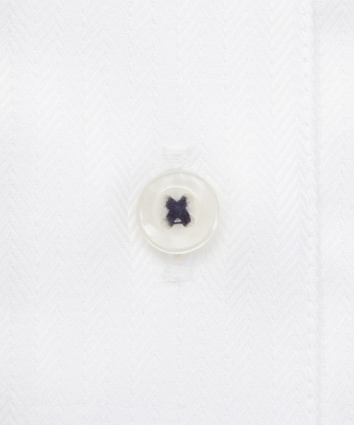TOKYO SHIRTS(トウキョウシャツ)の「【超形態安定】 形態安定ノンアイロン ボタンダウン 長袖ビジネスワイシャツ(大きいサイズ・長いサイズ)(ビジネスシャツ・メンズ・ホワイト・首回り39cm-裄丈88cm/首回り41cm-裄丈90cm/首回り42cm-裄丈90cm/首回り43cm-裄丈90cm/首回り45cm-裄丈82cm/首回り45cm-裄丈86cm/首回り45cm-裄丈90cm/首回り47cm-裄丈86cm/首回り47cm-裄丈90cm)」の4枚目の写真