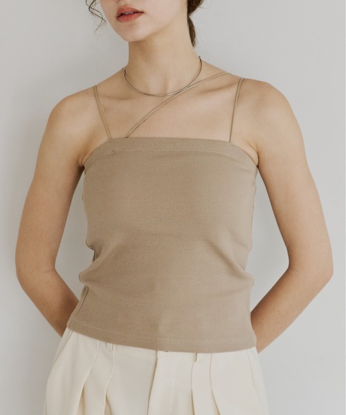 Mesh Frill Camisole（キャミソール）｜anuke（アンヌーク）の
