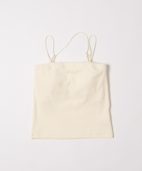 OLUN(オルン)の「multi-way strap cup camisole/マルチウェイストラップカップキャミ(キャミソール・レディース・アイボリー/グリーン/グレイッシュベージュ/ブラック・FREE)」の16枚目の写真